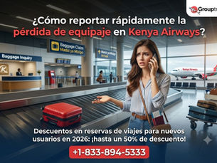 Equipaje perdido de Kenya Airways