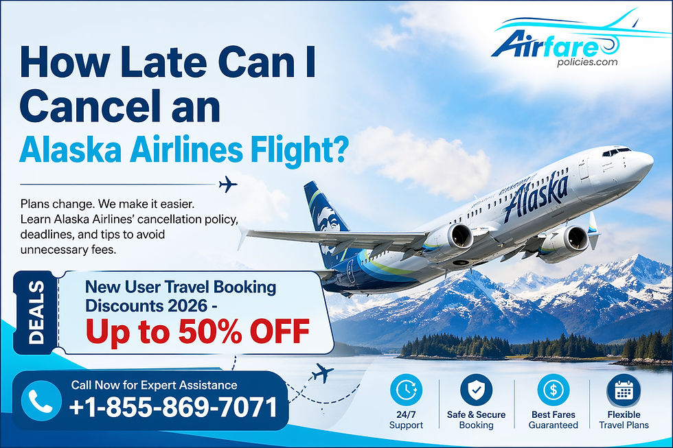How Late Can I Cancel an Alaska Airlines Flight?