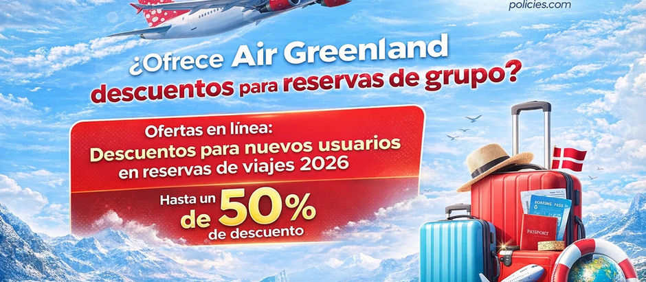 ¿Ofrece Air Greenland descuentos para reservas de grupo?