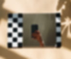 Checkered Tile Mirror