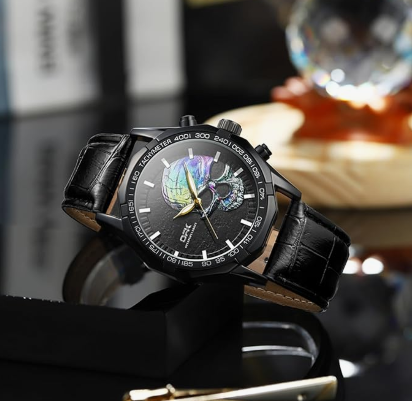 Reloj de calavera para hombre M-.10257