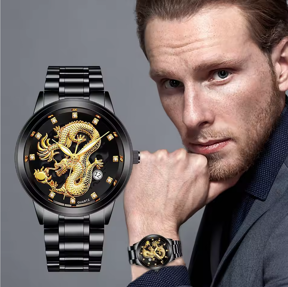 Miniatura: Reloj dragón con fechador M-.10201, 10207