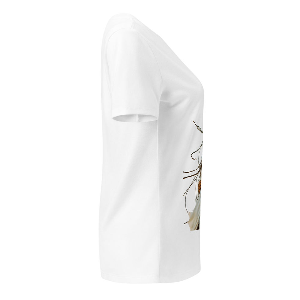 Thumbnail: Women’s relaxed v-neck t-shirt