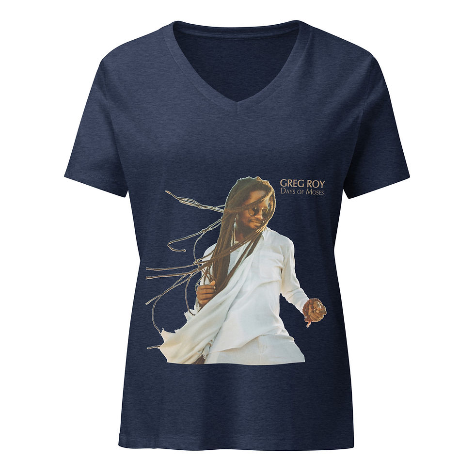 Thumbnail: Women’s relaxed v-neck t-shirt