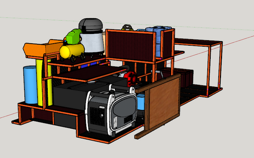 Mobile Detailing Setup - 3D Model | Matvac Detailing