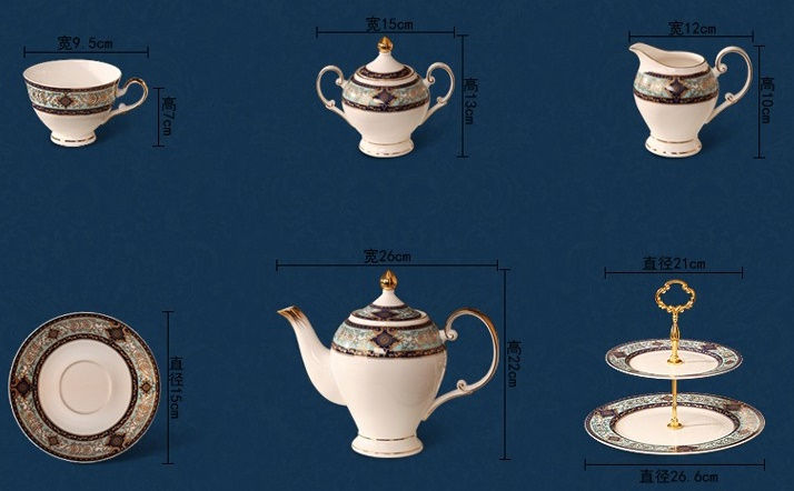 Thumbnail: Decal Tea Set - King's Chamber