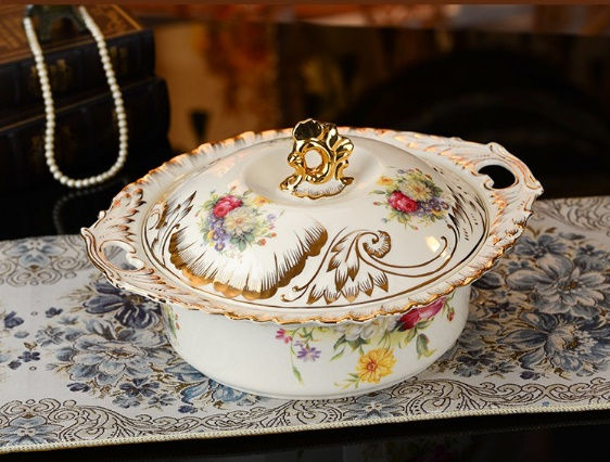 Thumbnail: Vintage Decal Dinner Sets