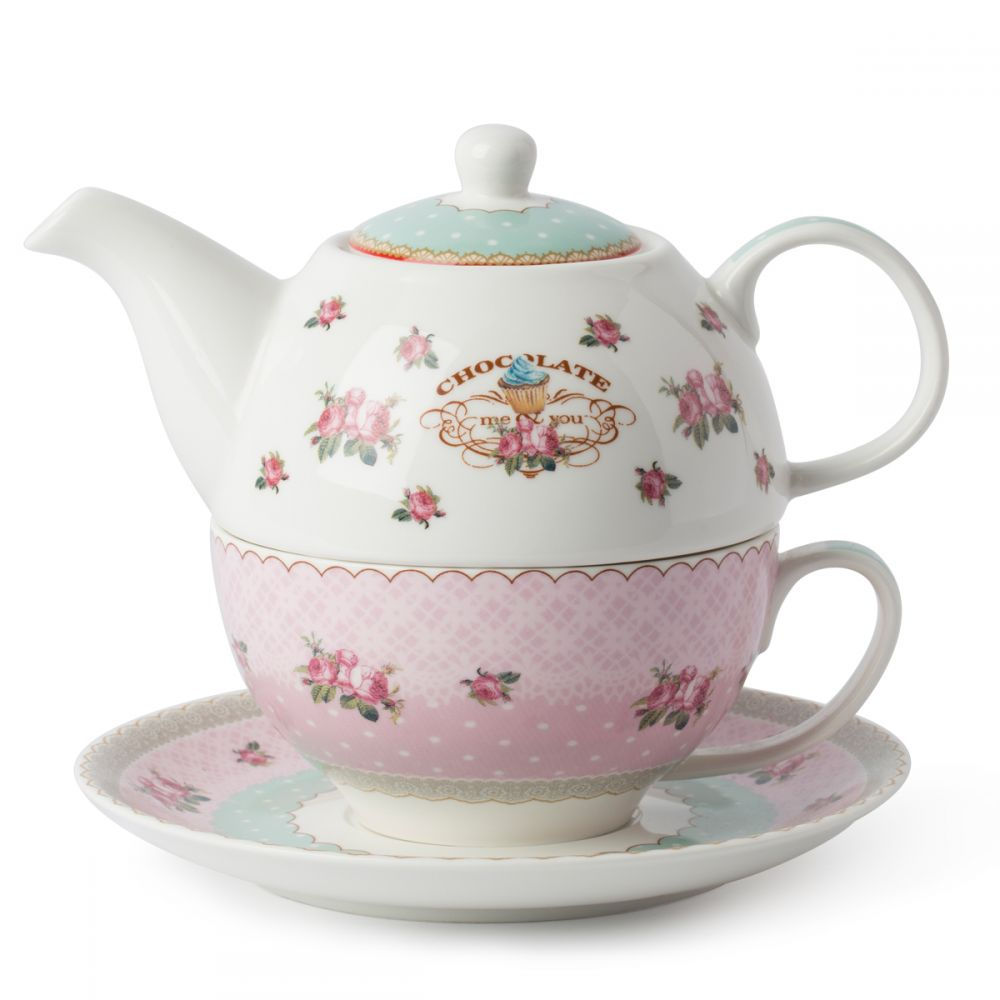 4 pcs Tea for One - Pink Romance