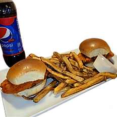 2 Sliders LUNCH