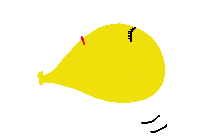 floating balloon head