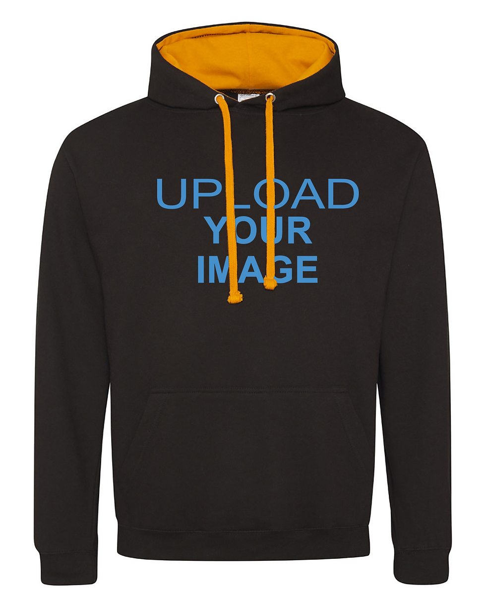 Miniatura: Custimize Varsity Contrast Hoodie