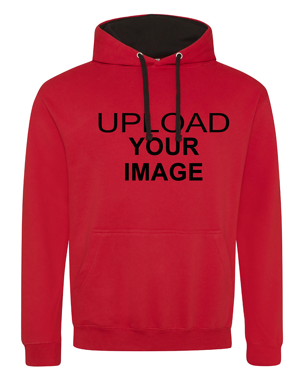 Miniatura: Custimize Varsity Contrast Hoodie