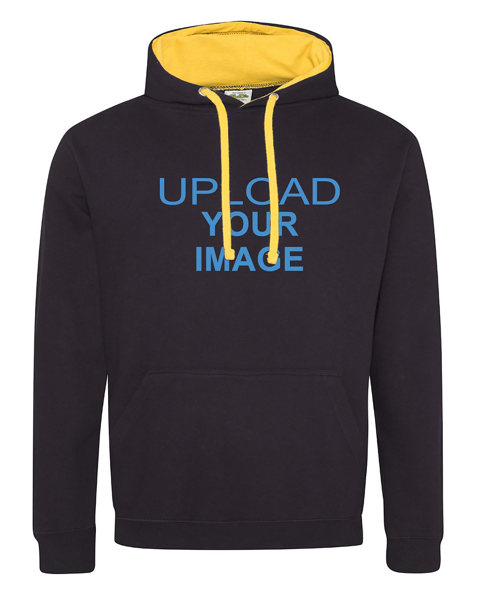 Miniatura: Custimize Varsity Contrast Hoodie