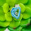 Thumbnail: Sea Foam Agate, Clear Quartz