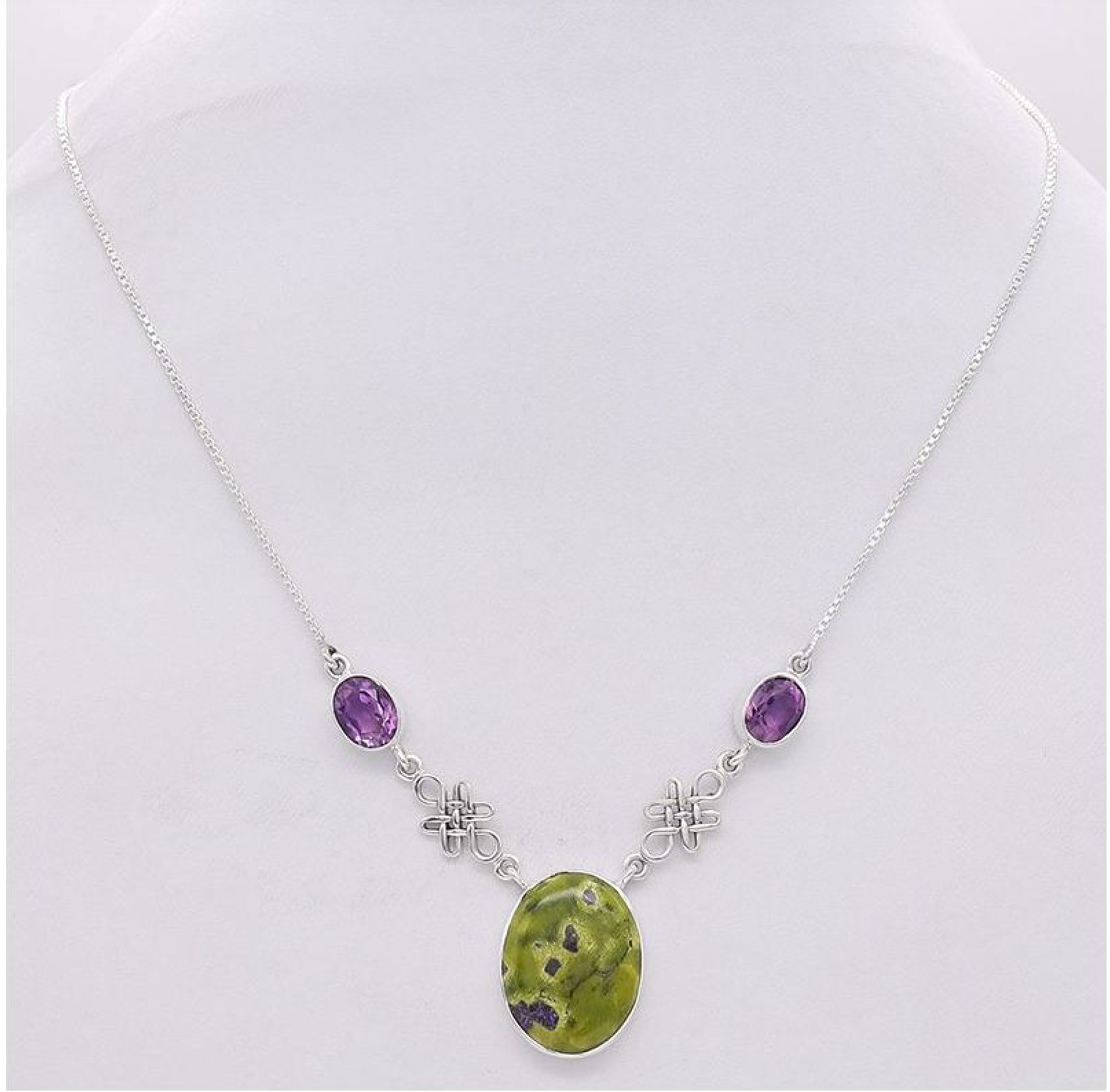 Atlantisite & Amethyst