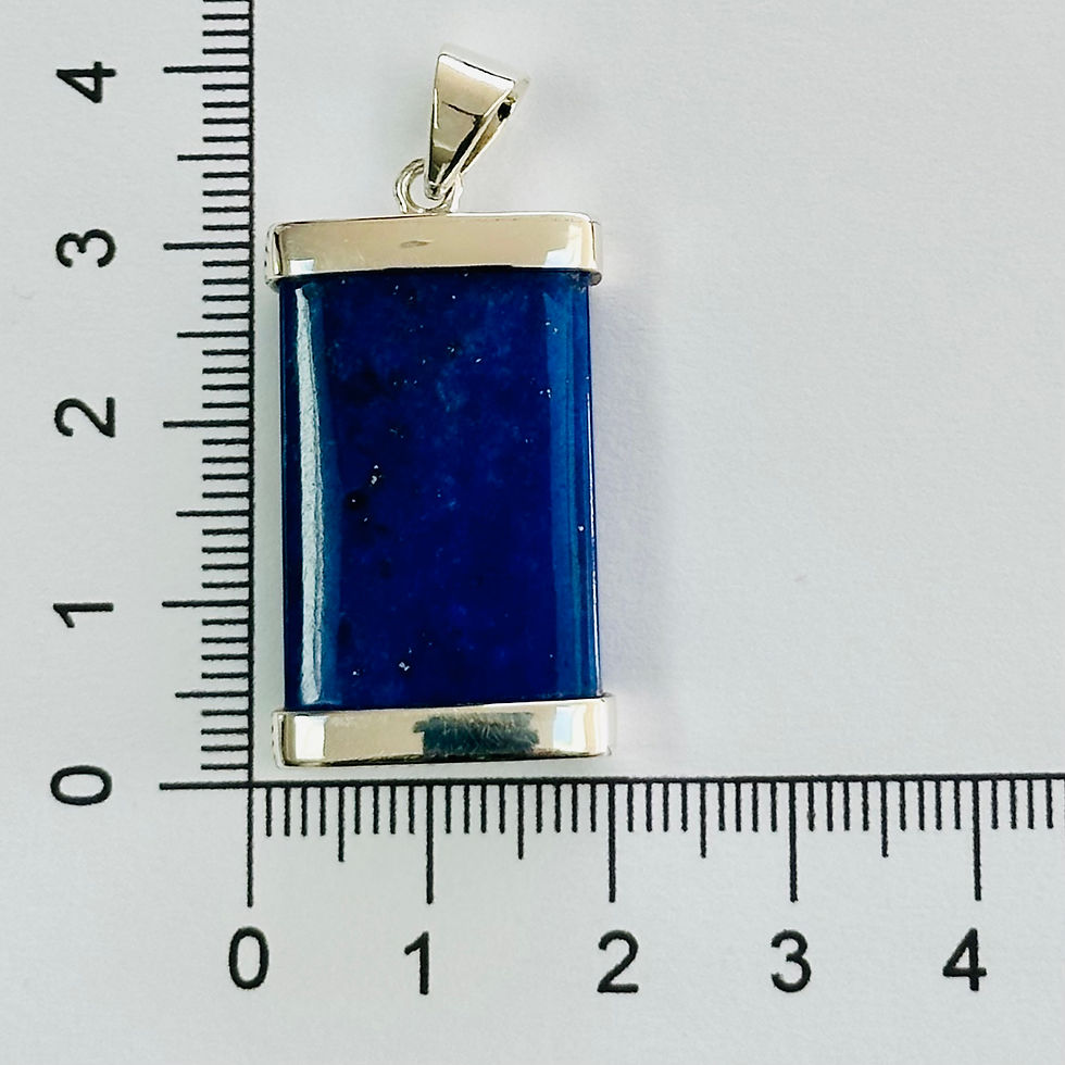 Mens Lapis Lazuli Pendant