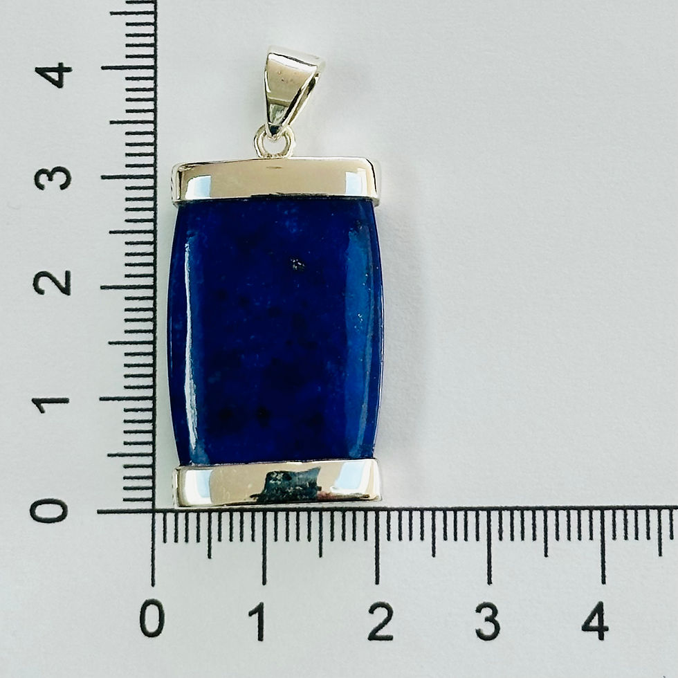 Mens Lapis Lazuli Pendant