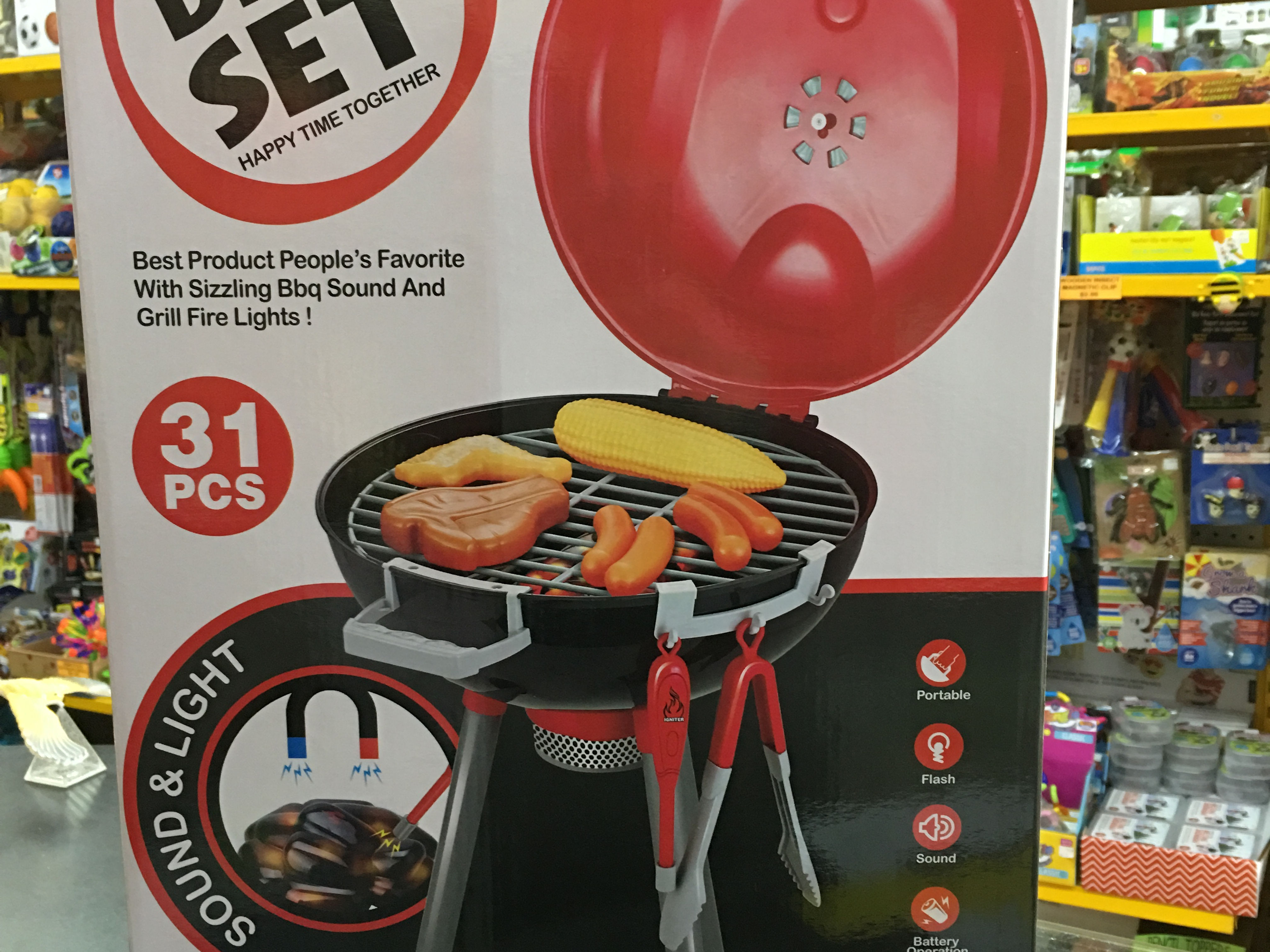 BBQ Set with Lights and Sounds