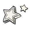 Cutout Stars