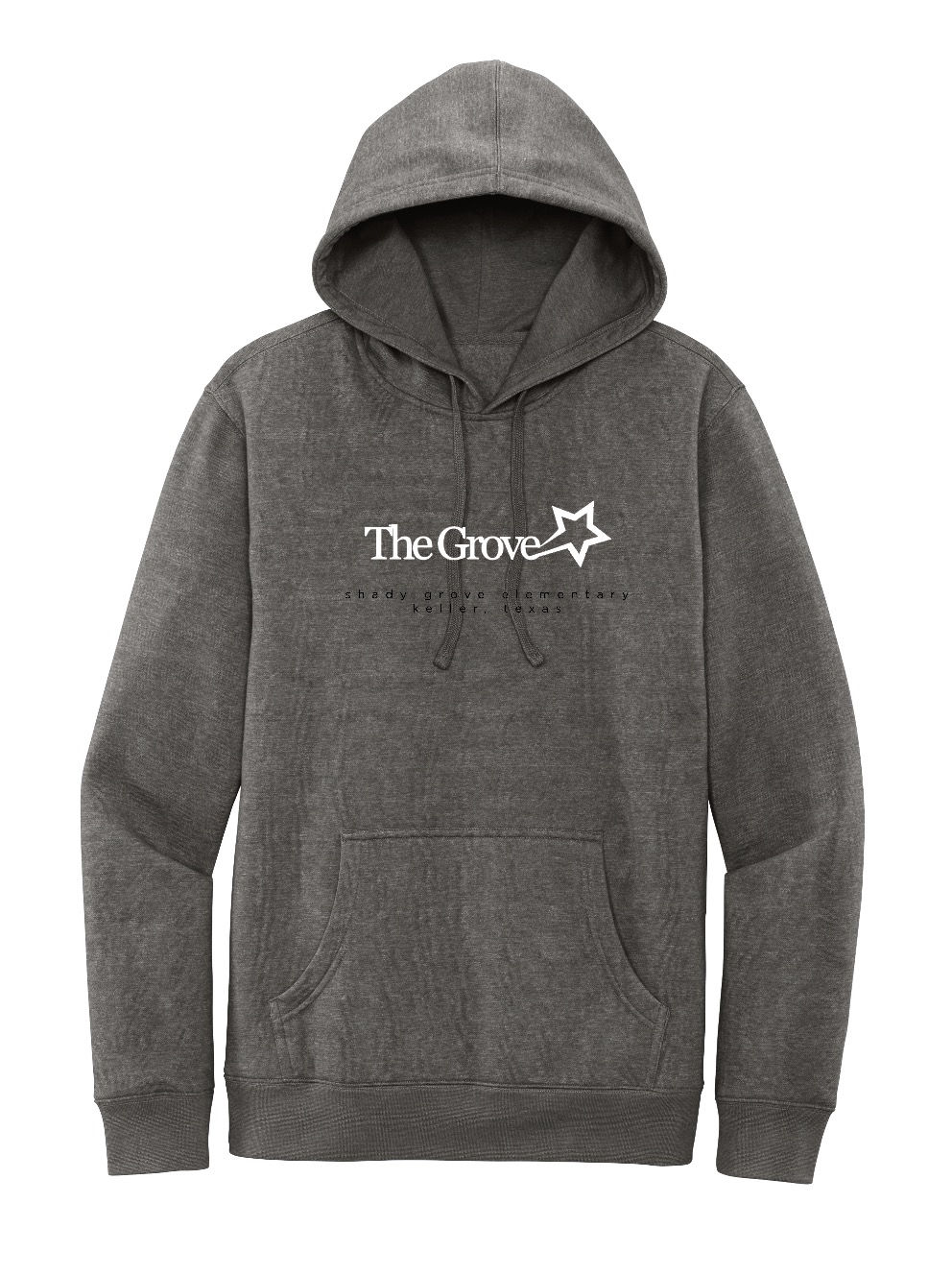 Long Sleeve Hoodie Sweatshirt- Grey