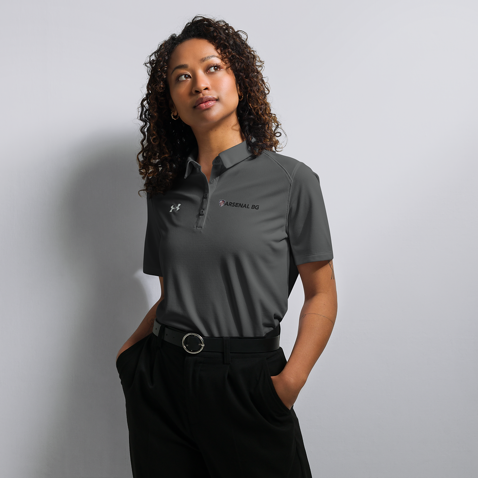 Thumbnail: Under Armour® Women's Polo - Arsenal BG - Black Font