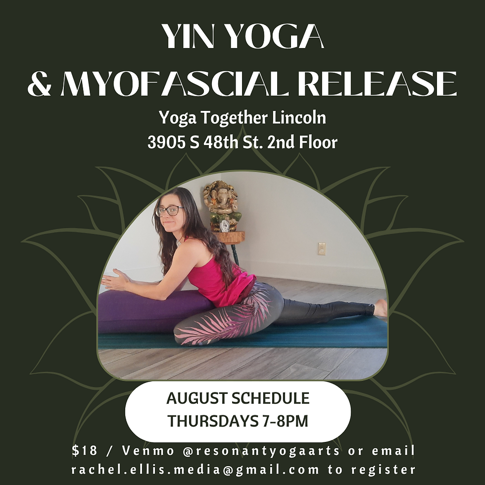 Yin Yoga & Myofascial Release 