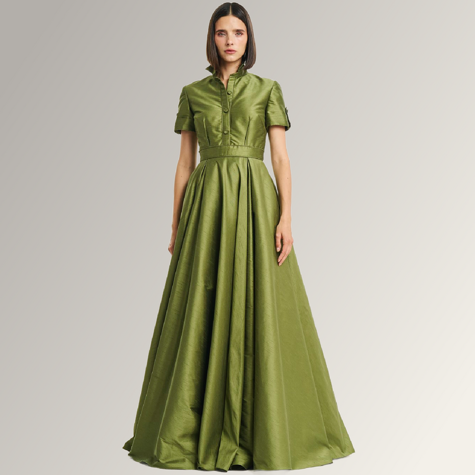 Verdavainne green gown