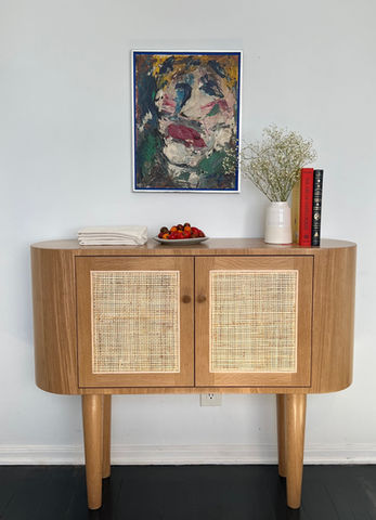 Custom Cane Cabinet