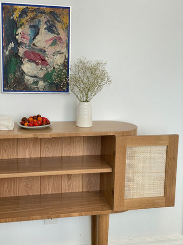 Custom Cane Cabinet