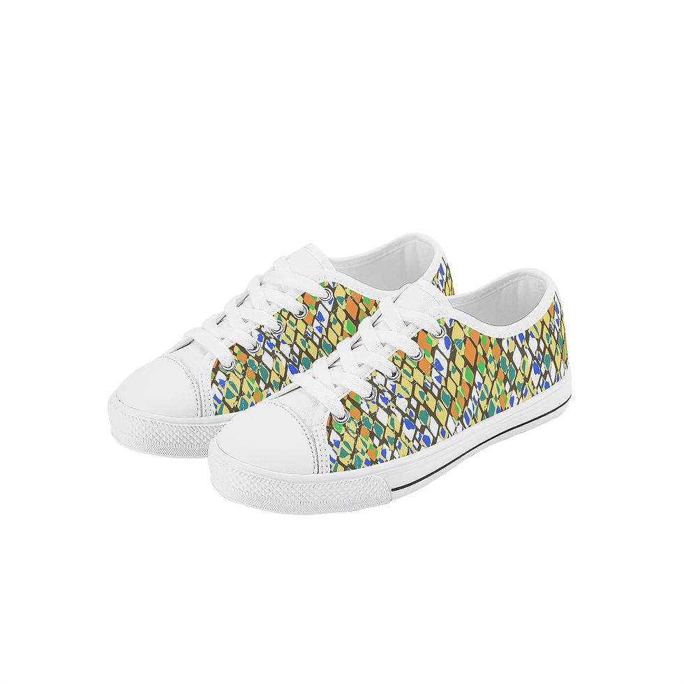 Kid's Low Top Canvas Shoes