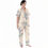 Thumbnail: Women's Full Silk Pajamas Set
