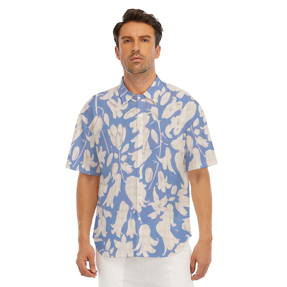 Men's Drop-shoulder Lightweight Shirt