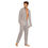 Thumbnail: Men's Imitation Silk Luxury Pajama Set