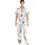 Thumbnail: Women's Full Silk Pajamas Set