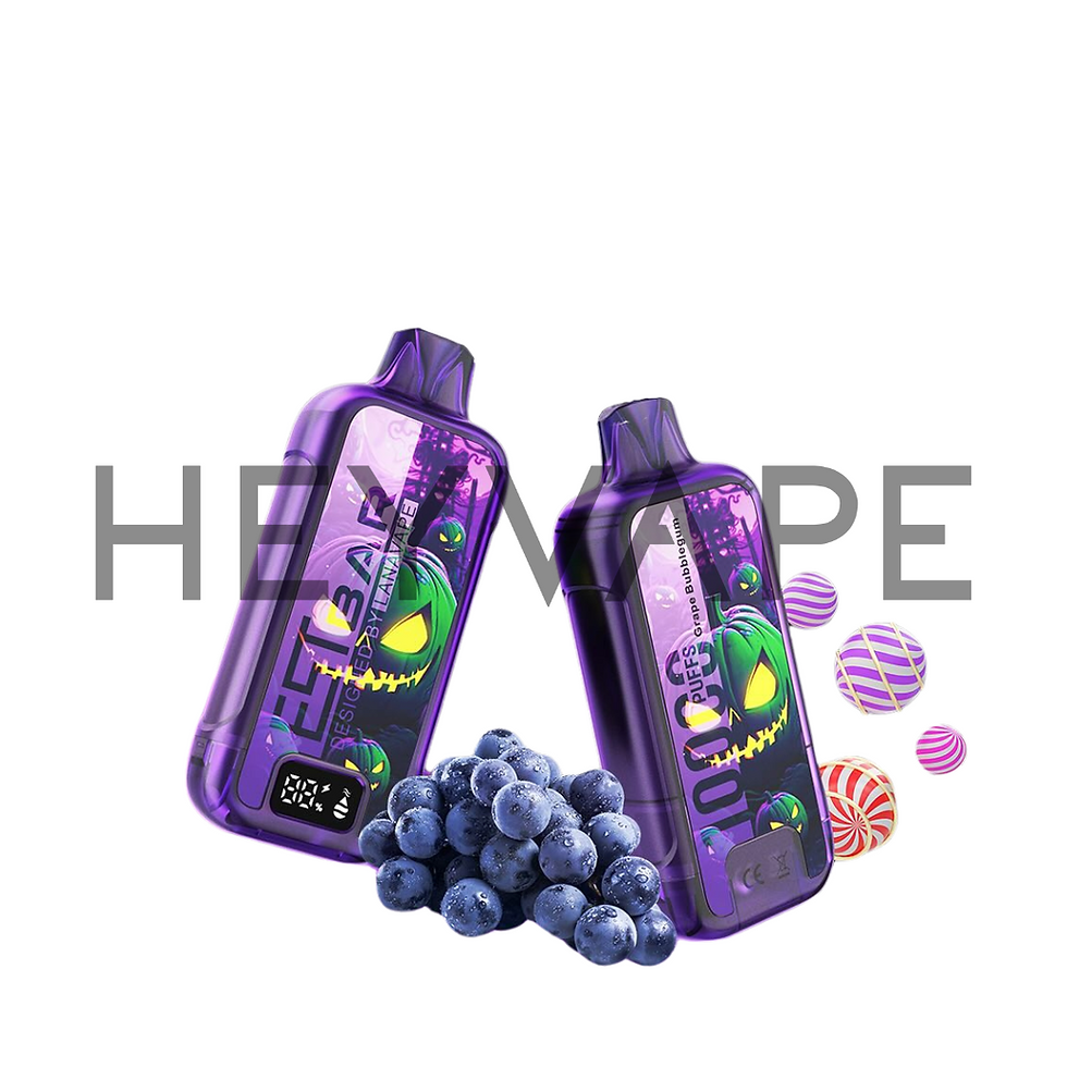 ESTBAR 10K BY LANA - AIRSHIP DISPOSABLE VAPE grape bubblegum flavour ║ #1 Online Vape Shop