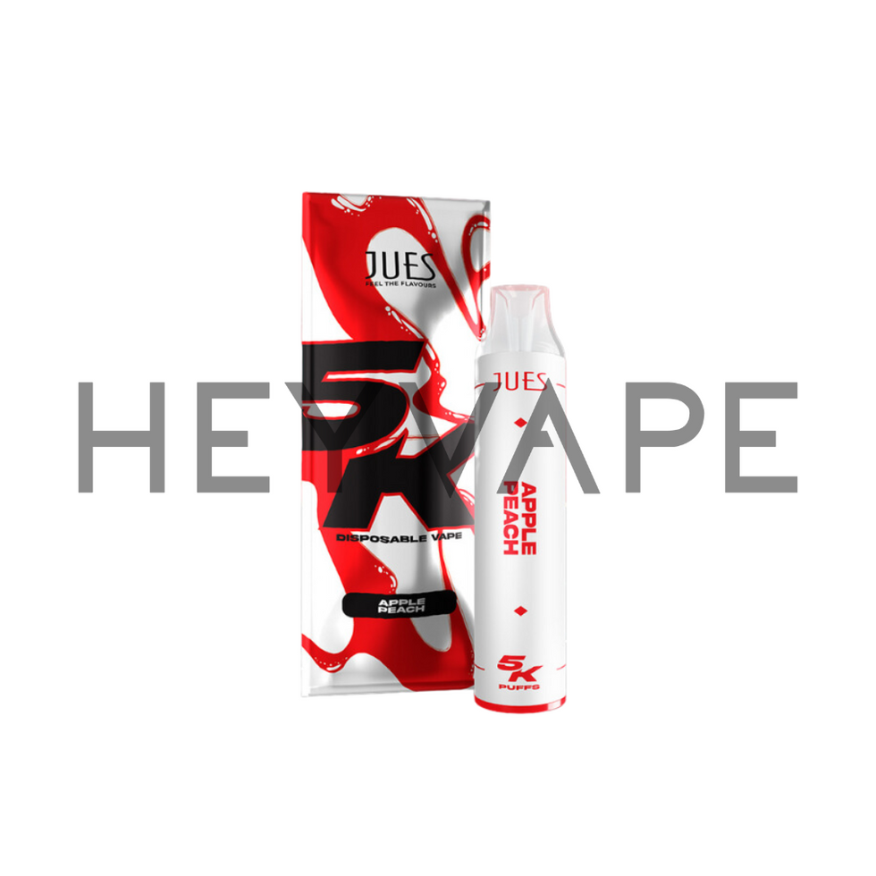 JUES 5K Disposable vape, apple peach flavour โ #1 Online Vape Shop