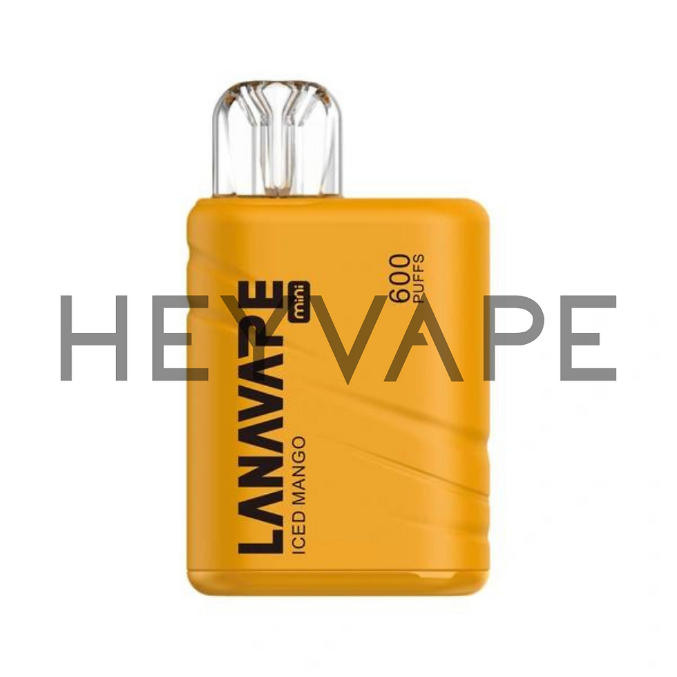 Lana mini 600 disposable vape ice mango flavour ║ #1 Online Vape Shop