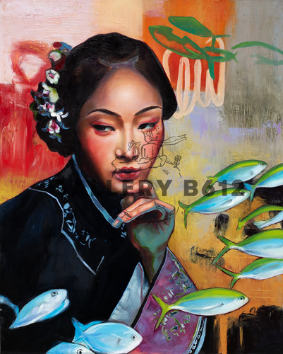Contemplation by Karen Chang (Print)