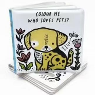 A Colour Me: Who Loves Pets? bath book