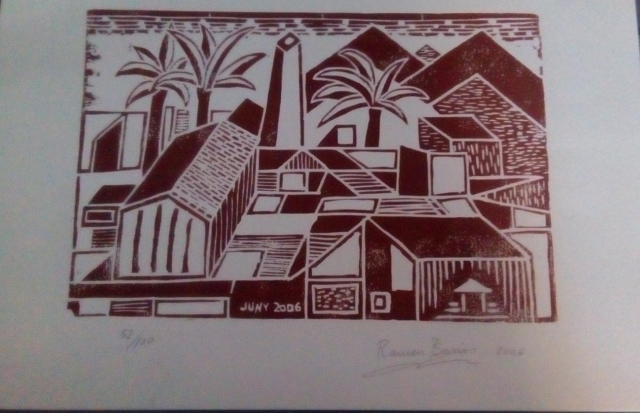 RAMON BORRAS. litografia 52/100