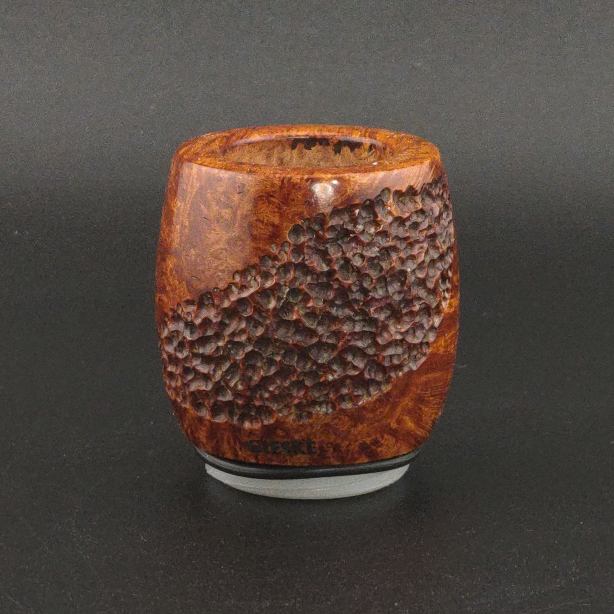 Partially Rusticated Briar Falcon Bowl