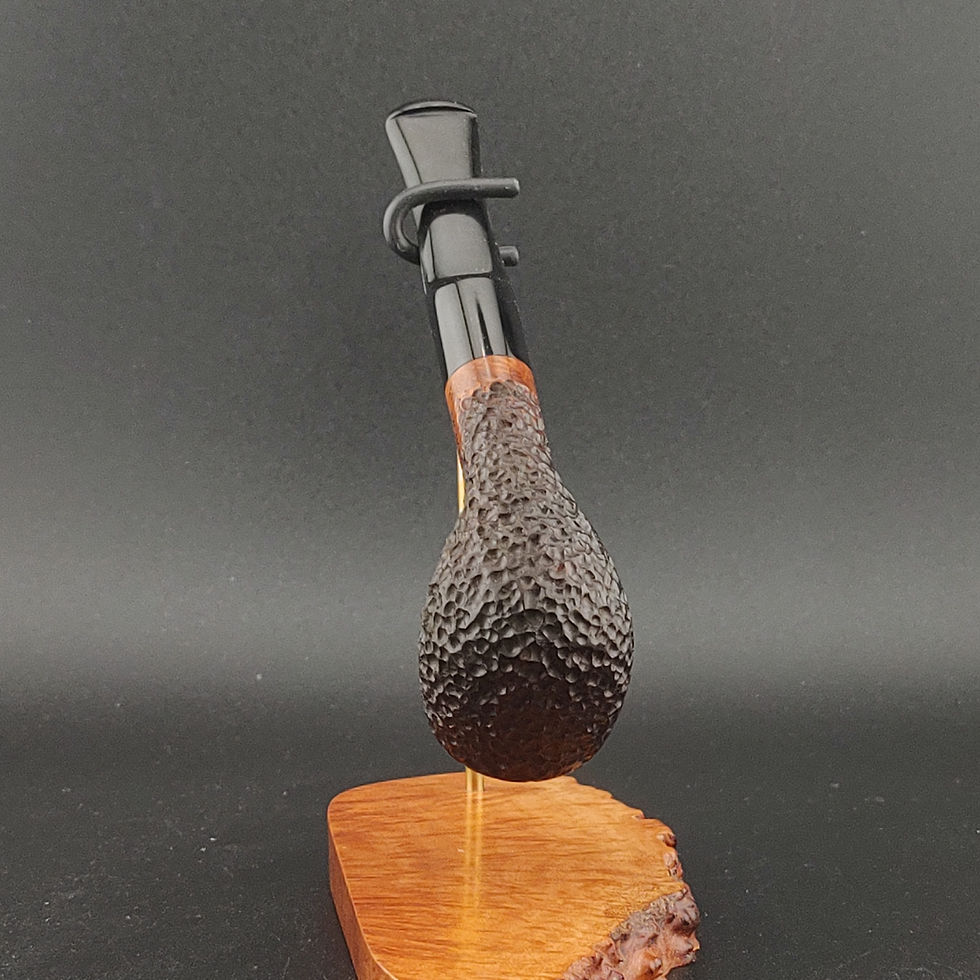 Thumbnail: rusticated billiard tobacco pipe