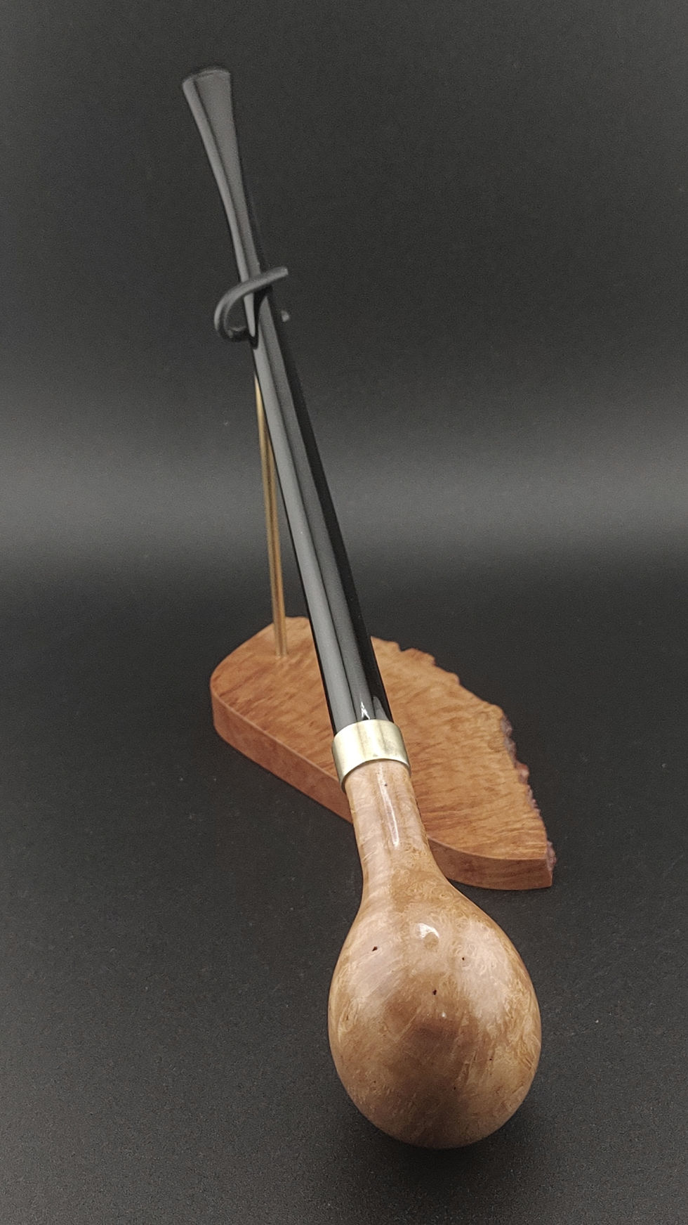 Thumbnail: Plateau Briar Churchwarden Tobacco Pipe