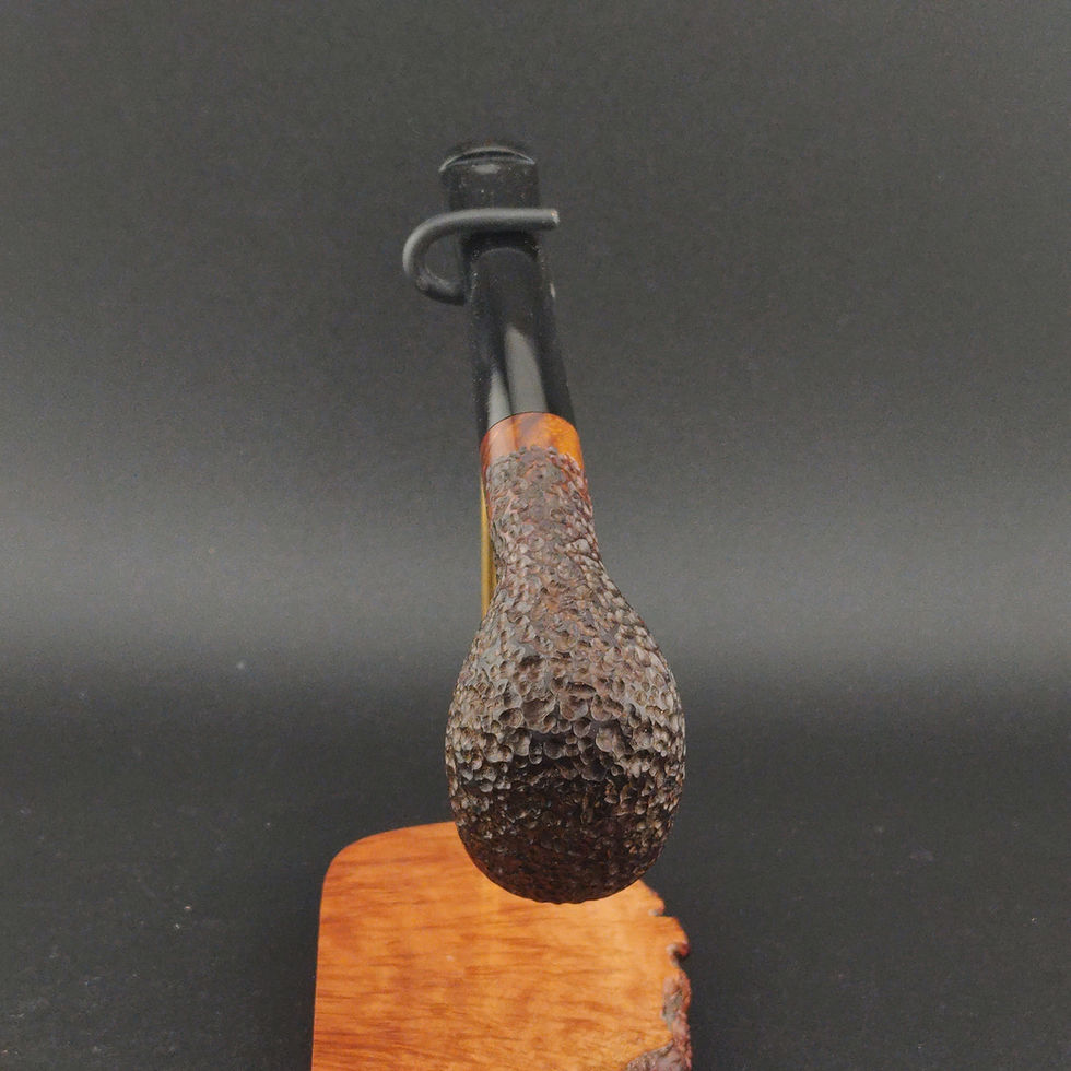 Thumbnail: rusticated billiard tobacco pipe