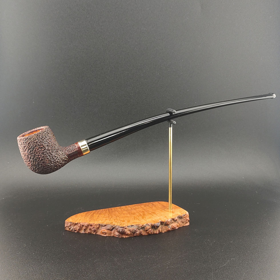 Rusticated Churchwarden tobacco Pipe