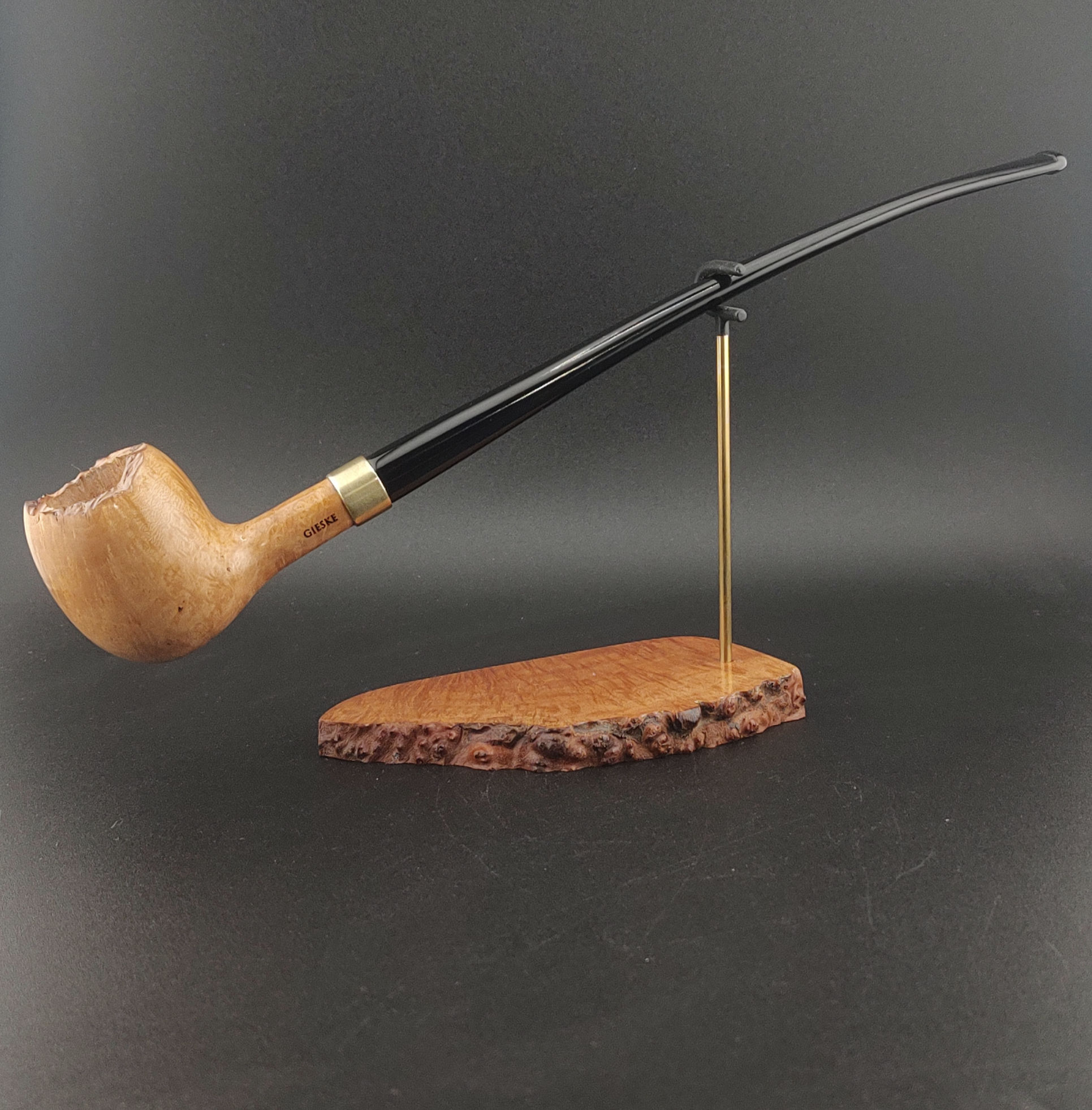 Plateau Briar Churchwarden Tobacco Pipe