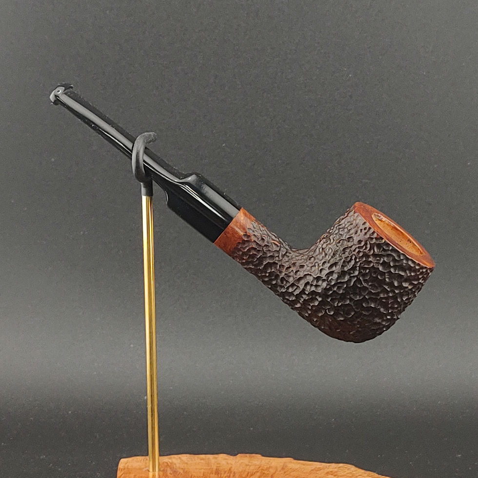 Thumbnail: rusticated billiard tobacco pipe