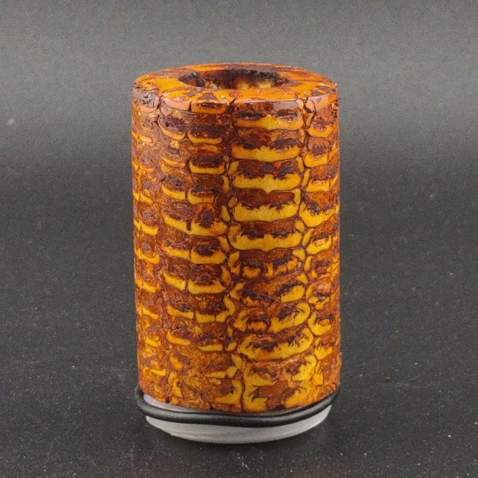 smooth corn cob falcon pipe bowl