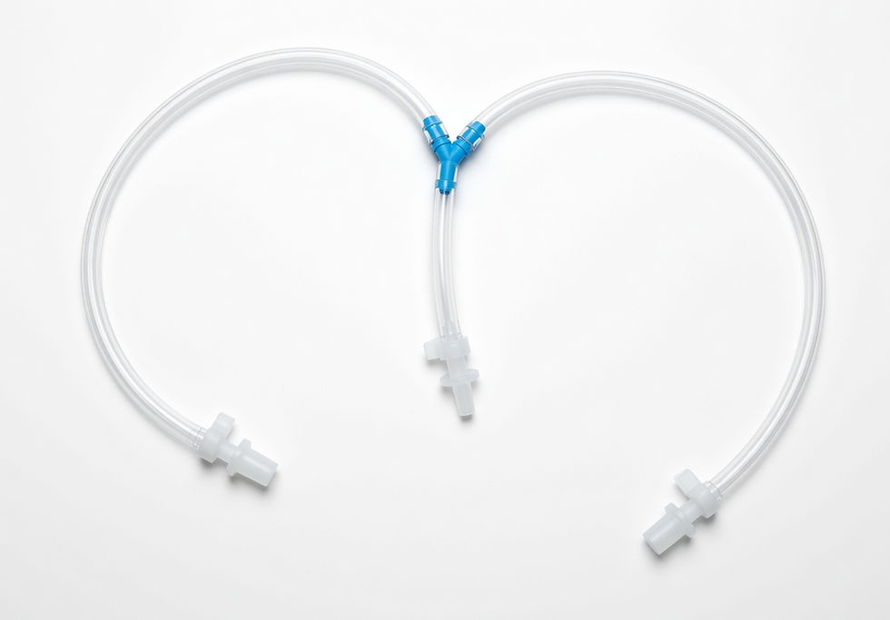 oxy merger to merge two oxygen concentrators together for EWOT - Exercise with oxygen therapy