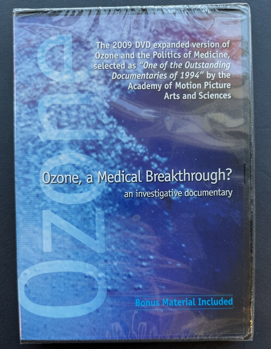 Ozone, A Medical Breakthrough DVD - Front